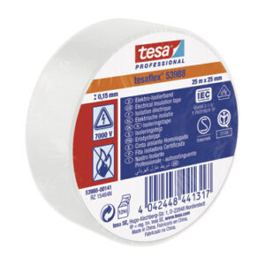 CINTA AISLANTE TESAFLEX 25MX25MM BLANCO TESA TAPE