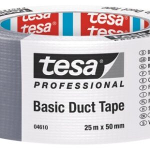 CINTA AMERICANA BASICA 25MX50MM GRIS TESA TAPE