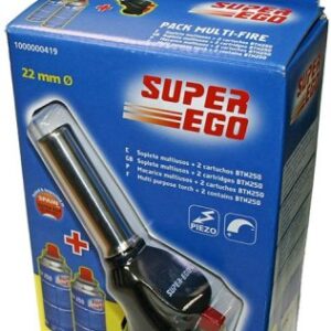 SOPLETE A CARTUCHO + 2 CARTUCHOS BTN 250 MULTIFIRE SUPER- EG