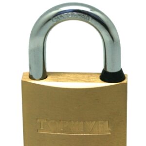 CANDADO ARCO CORTO NIVEL 60 MM LATON