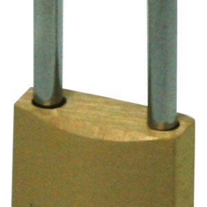 CANDADO ARCO LARGO NIVEL 25 MM LATON