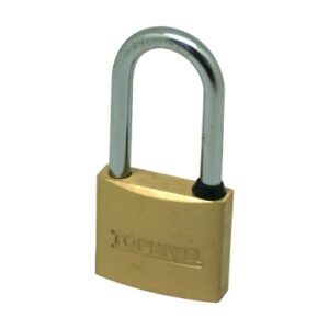 CANDADO ARCO LARGO NIVEL 50 MM LATON