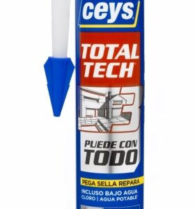ADHESIVO SELLADOR CEYS POLIMERO TOTAL TECH GRIS 507220 290 ML