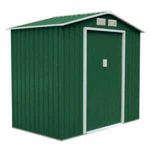 CASETA JARDIN NATUUR METALICO VERDE 213X127X195CM NT104064