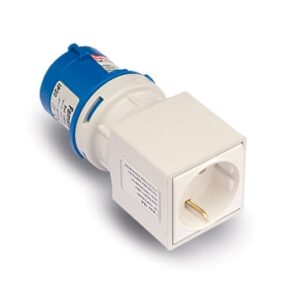 ADAPTADOR INDUSTRIAL IP44 2P+T BASE 2P FAMATEL