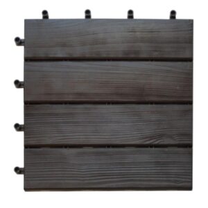 LOSETA SUELO NORTENE TERRENITE POLIPROPILENO MARRON 40X40CM 2013500 6 PZ