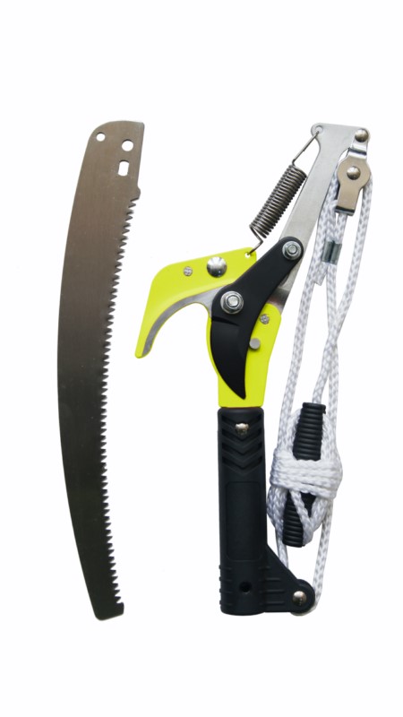 TIJERA PODAR CON SERRUCHO ,35 CM MANGO TELESCOPICO