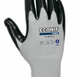 GUANTE NILON RECUBIERTO NITRILO ESTANCO ECO-NIT TALLA 8 JUBA