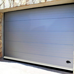 BURLETE GARAJE TORNILLO LABIO BASIC ALUMINIO 305 CM BLANCO