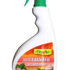 INSECTICIDA GERANIOS FLOWER ANTI TALADRO PULVERIZADOR 30634 750 ML