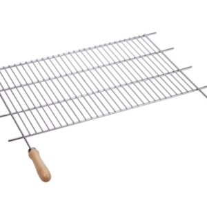 PARRILLA BARBACOA SAUVIC RECORTABLE ZINCADO 52-62X40CM 2465