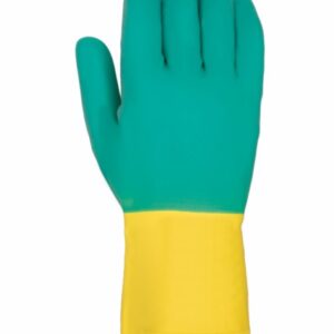 GUANTE LATEX BICOLOR FLOCADO TALLA 7 JUBA
