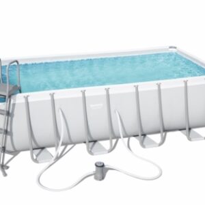PISCINA PARED PVC BESTWAY DEPURADORA CARTUCHO RECTANGULAR 11532LT POWER STEEL ME