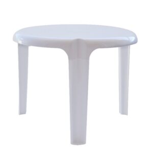 MESA JARDIN GARDEN LIFE AUXILIAR RESINA BLANCO 50CM 4009