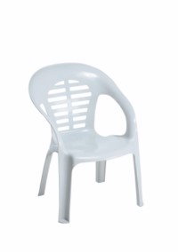 SILLON JARDIN GARDEN LIFE FIJO APILABLE RESPALDO ALTO CONFORT RESINA BLANCO 8305