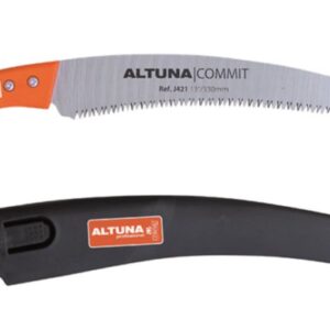 SERRUCHO PODAR ALTUNA FIJO MANGO ENGOMADO DENTADO JAPONES CON FUNDA 330MM J422