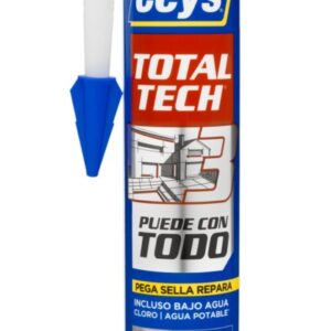 ADHESIVO SELLADOR CEYS POLIMERO TOTAL TECH NEGRO 507221 290 ML