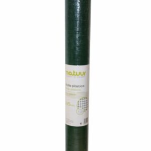 MALLA PROTECCION NATUUR CUADRADA LUZ MALLA 4,5X4,5MM PLASTICO VERDE 1X5MT NT1216