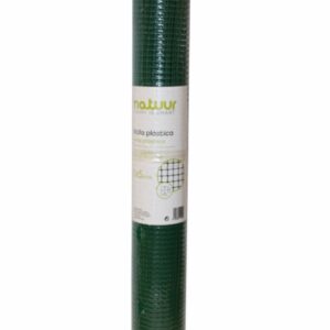 MALLA PROTECCION NATUUR CUADRADA LUZ MALLA 9X9MM PLASTICO VERDE 1X5MT NT121610