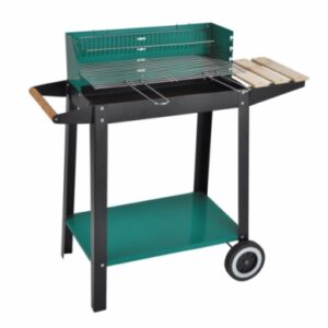 BARBACOA CARBON NATUUR CON RUEDAS MONTANA NEGRA 87X45X83 NT123858