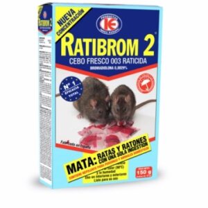 RATICIDA RATIBROM-2 CEBO FRESCO D01.311 150 GR