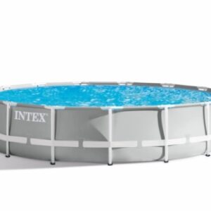 PISCINA PARED PVC INTEX DEPURADORA CARTUCHO CIRCULAR 14614LT LONA+ESCALERA+COBER
