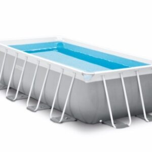 PISCINA PARED PVC INTEX DEPURADORA CARTUCHO RECTANGULAR 10874LT LONA+ESCALERA+CO