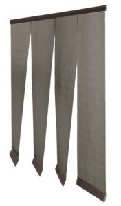 MOSQUITERA PUERTA NATUUR CORTINA POLIESTER NEGRO 95X220 NT125778