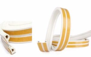 BURLETE PUERTA/VENTANA ADHESIVO CAUCHO P 9 MM X 6 M MARRON