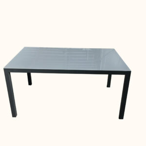 MESA JARDIN NATUUR ALUMINIO/CRISTAL ANTRACITA 150X90X72CM NT 0