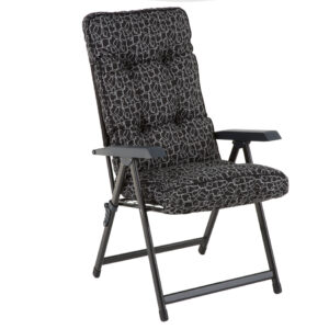 SILLA JARDIN NATUUR PLEGABLE 7 POSICIONES ALBA ACERO ANTRACITA NT128705