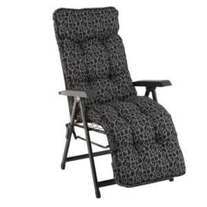 TUMBONA JARDIN NATUUR PLEGABLE 7 POSICIONES ALBA ACERO ANTRACITA NT128707 0