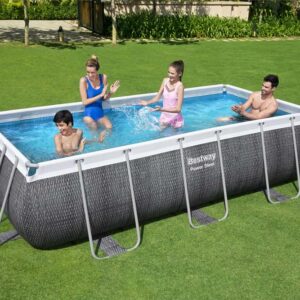 PISCINA PARED PVC BESTWAY DEPURADORA CARTUCHO RECTANGULAR 6478LT POWER STEEL RAT