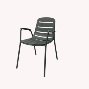 SILLA JARDIN NATUUR PUCON POLIPROPILENO GRAFITO 54,4X63,4X81CM NT132441