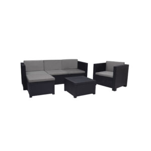 MUEBLE JARD SHAF MANHATTAN RES GRAFIT 55426 3 PZ