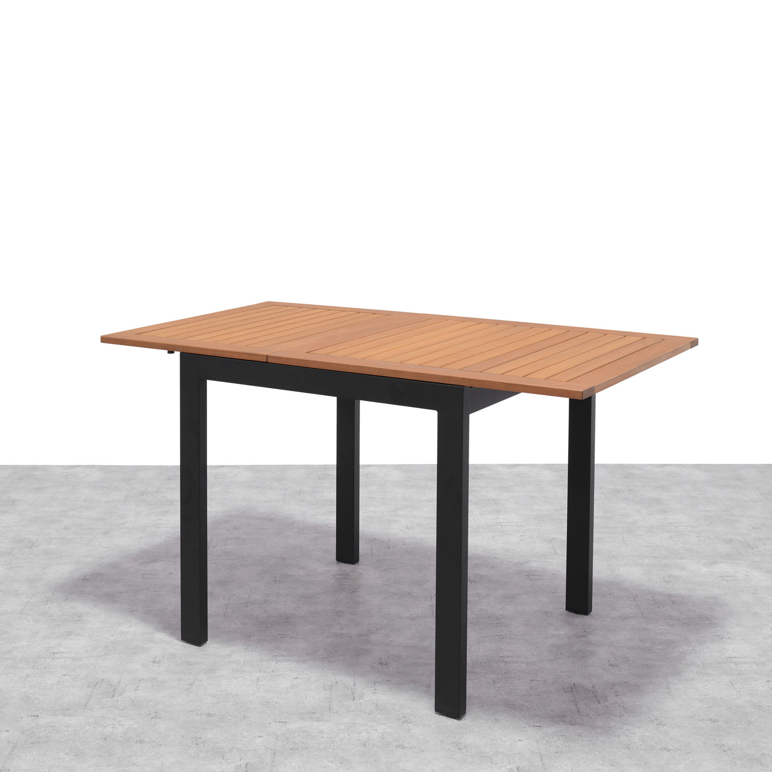 MESA JARDIN SCANCOM MUB ALUMINIO-MADERA 75-126X70X75CM 2887500121