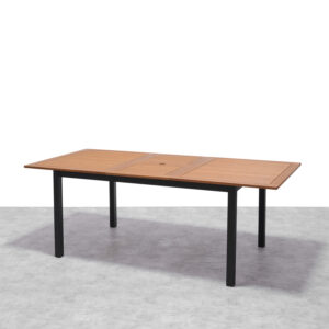 MESA JARDIN SCANCOM MUB ALUMINIO-MADERA 150-200X90X75CM 1041213172