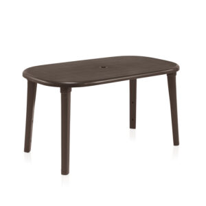 MESA JARD SHAF CANCUN RES WENG 140CM 55398