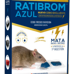 RATICIDA RATAS RATIBROM CEBO FRESCO 150GR D01,500