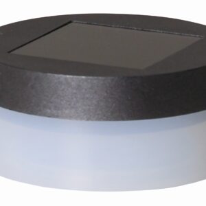 BALIZA EXTERIOR LUXFORM SOLAR AVIGNON BALIZA SOLAR AVIGNON PLASTICO NEGRO 90X120