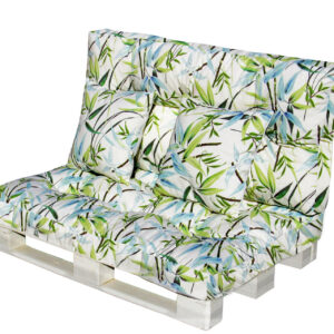 COJIN PALET HT JARDIN TEXTIL IMPERMEABLE 120X80X20CM+120X50X20CM 4 PZ