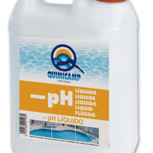 REDUCTOR PISC. QUIMICAMP PH LIQUIDO AGUA ALCALINA 203205 CLORHIDRICO 5LT 203205