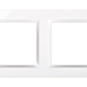 MARCO 2 ELEMENTOS BLANCO SERIE 10 SIMON