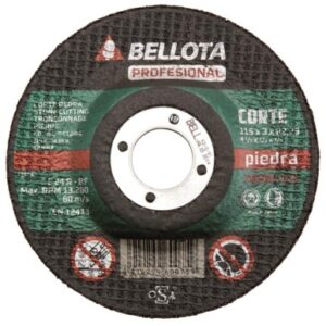 DISCO CORTE PIEDRA Ø 115 MM BELLOTA