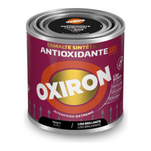 ESMALTE ANTIOXIDANTE OXIRON LISO BRILLO 750 ML NEGRO