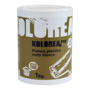 PINTURA PLASTICA INTERIOR EXTERIOR PRO MATE 1 KG BLAN