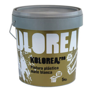 PINTURA PLASTICA INTERIOR EXTERIOR PRO MATE 5 KG BLAN
