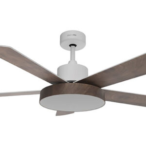 VENTILADOR TECHO LEVANTE 60W 122 CM BLANCO/MADERA