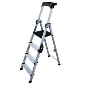 ESCALERA ALUMINIO PROFESIONAL 4 PELDAÑOS PERSUM