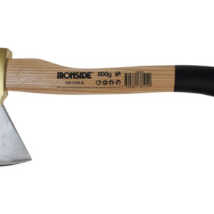 HACHA 800 GRS 380 MM. HOJA CON DOBLE CUÑA, NORMA: DIN 5131